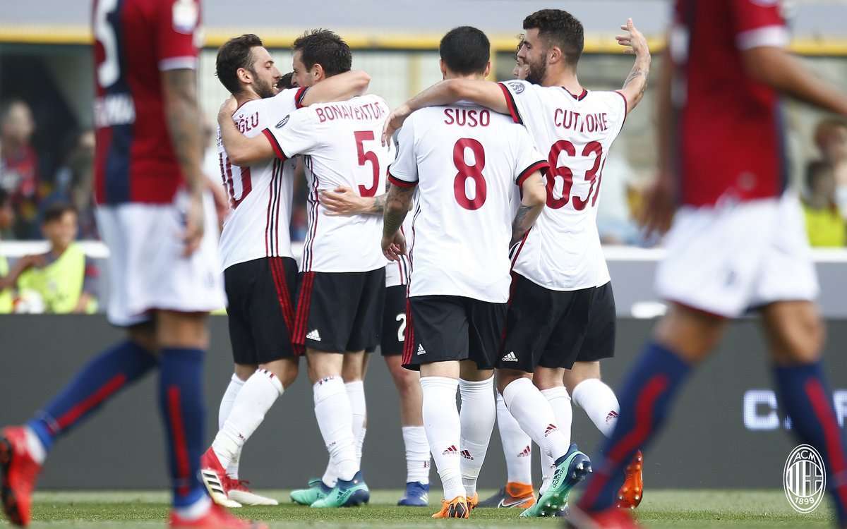 Milan está suspenso por dois anos de competições da Uefa - Reprodução / Twitter do Milan