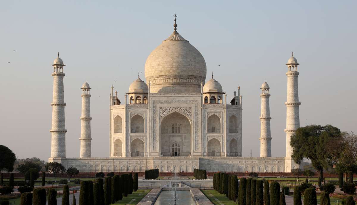 Taj Mahal: mausoléu está entre os 95 locais turísticos do projeto - AFP PHOTO / Ludovic MARIN