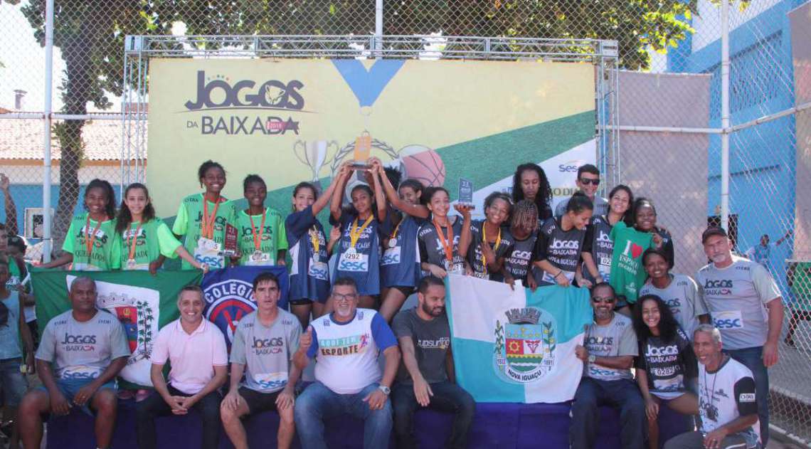 28/04/2018 - Caderno Baixada. Jogos da Baixada. Premia��o Atletismo. Foto: Fernanda Dias / Ag�ncia O Dia.