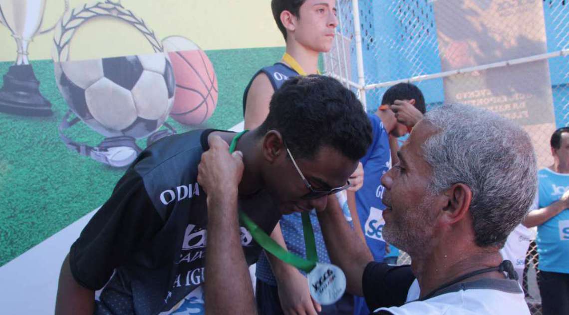 28/04/2018 - Caderno Baixada. Jogos da Baixada. Premia��o Atletismo. Foto: Fernanda Dias / Ag�ncia O Dia.