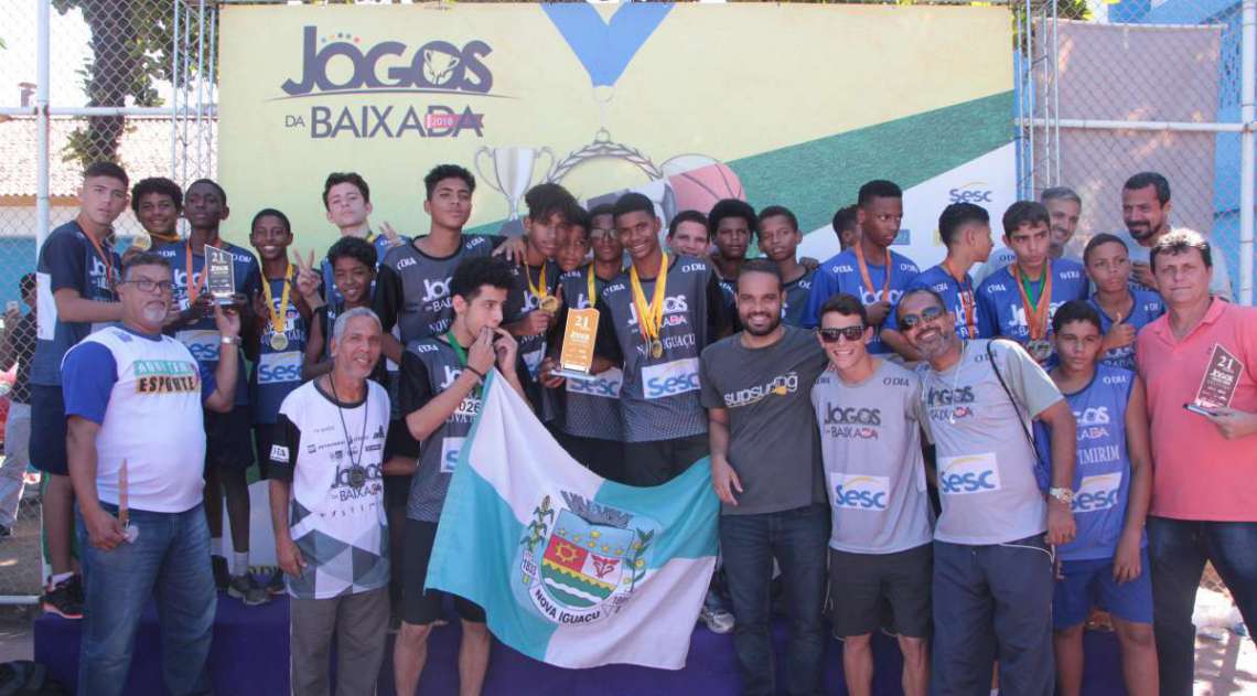 28/04/2018 - Caderno Baixada. Jogos da Baixada. Premia��o Atletismo. Foto: Fernanda Dias / Ag�ncia O Dia.