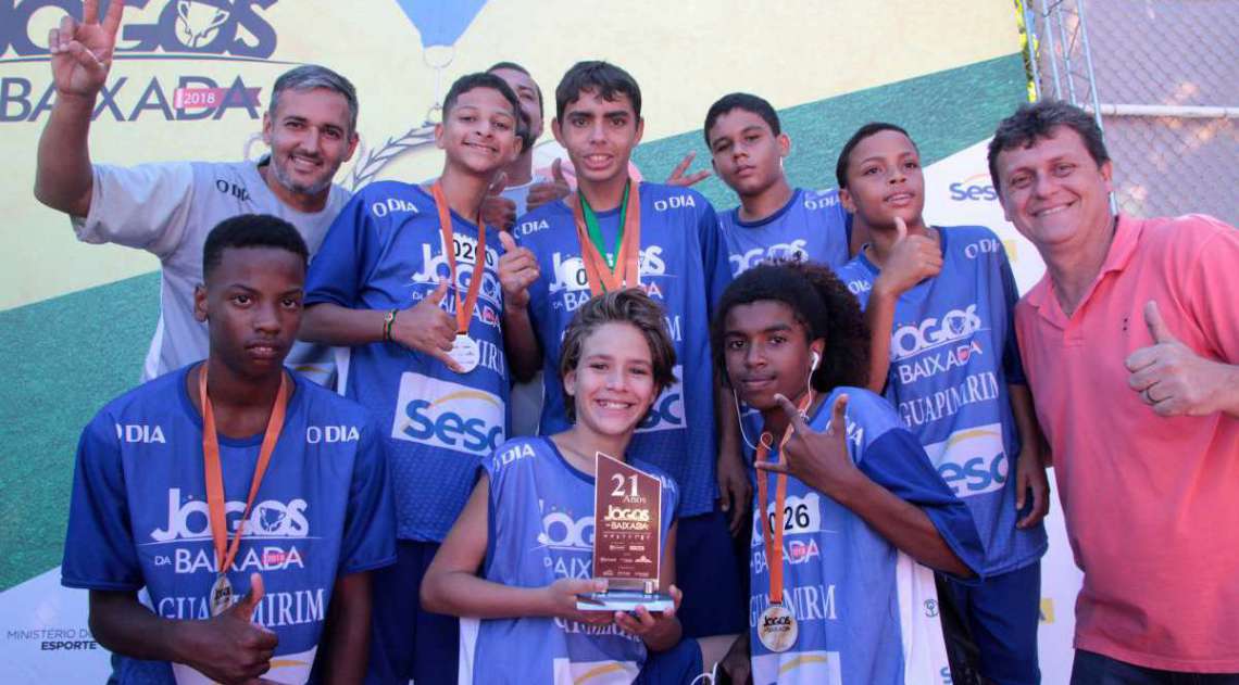 28/04/2018 - Caderno Baixada. Jogos da Baixada. Premia��o Atletismo. Foto: Fernanda Dias / Ag�ncia O Dia.