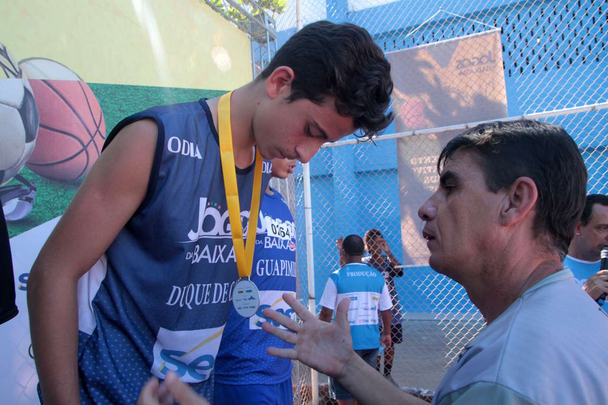 28/04/2018 - Caderno Baixada. Jogos da Baixada. Premiação Atletismo. Foto: Fernanda Dias / Agência O Dia.