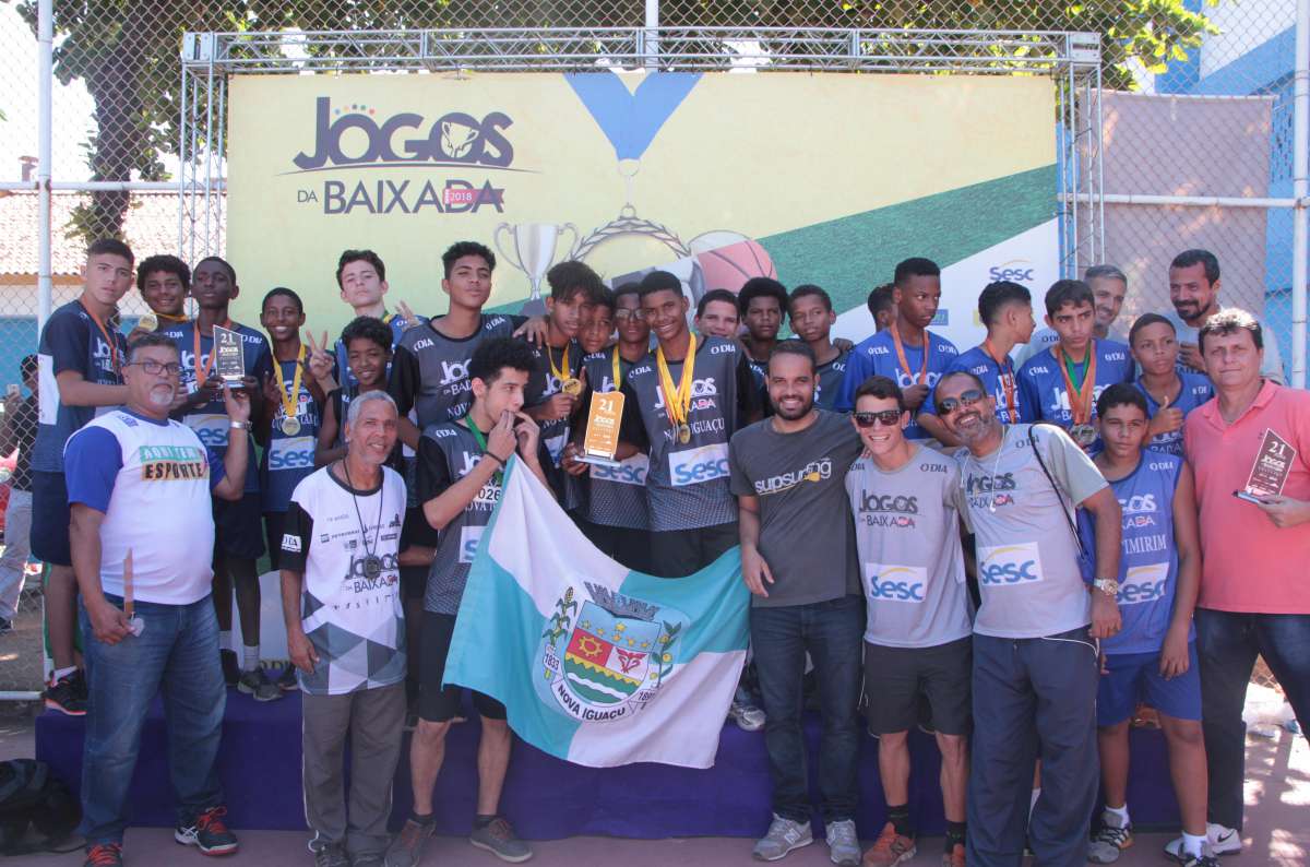 28/04/2018 - Caderno Baixada. Jogos da Baixada. Premiação Atletismo. Foto: Fernanda Dias / Agência O Dia.