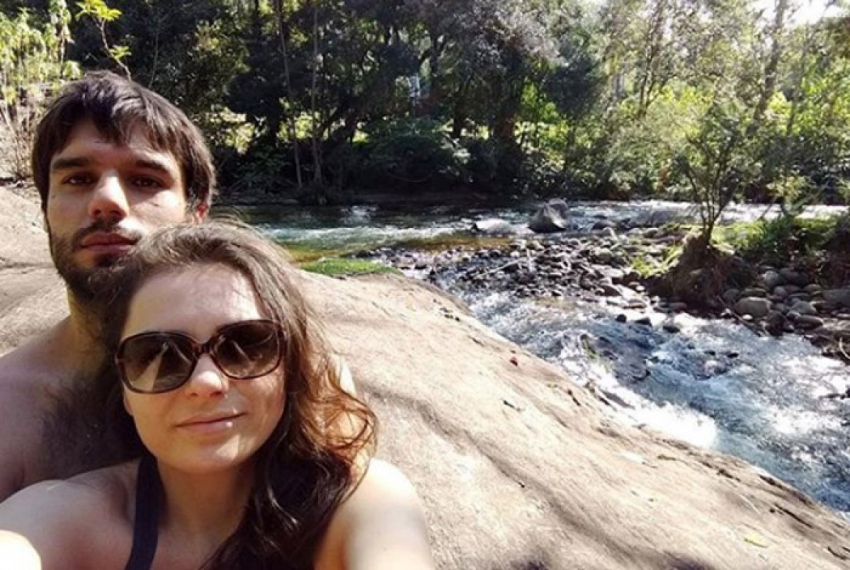 Mônica Iozzi e o novo namorado, Gabriel - Reprodução Internet