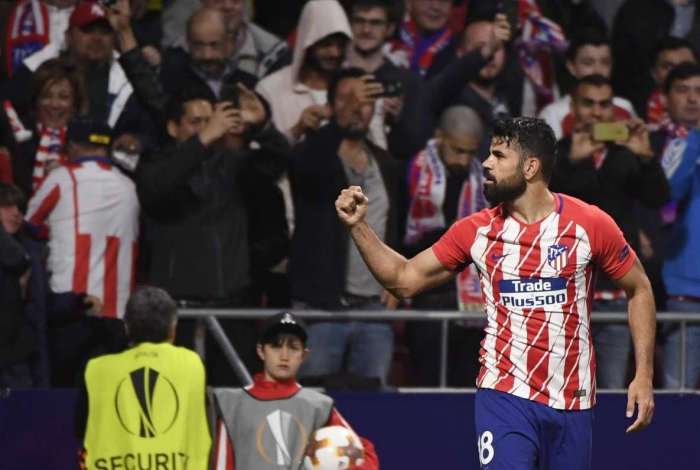 Diego Costa foi decisivo para o Atltico de Madrid