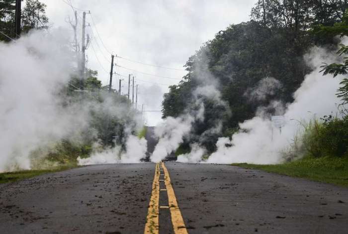 Efeitos do vulcão Kilauea