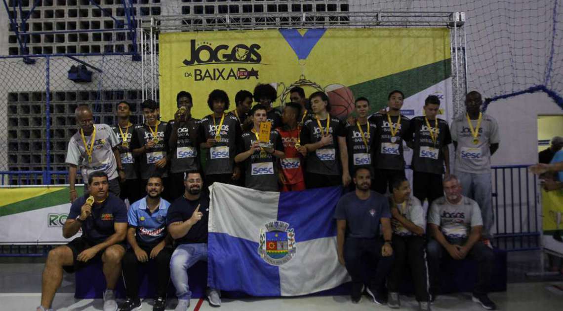 Final  dos jogos da Baixada  vitoria do Nova Igua�u Foto  Severino  Silva Agencia O Dia