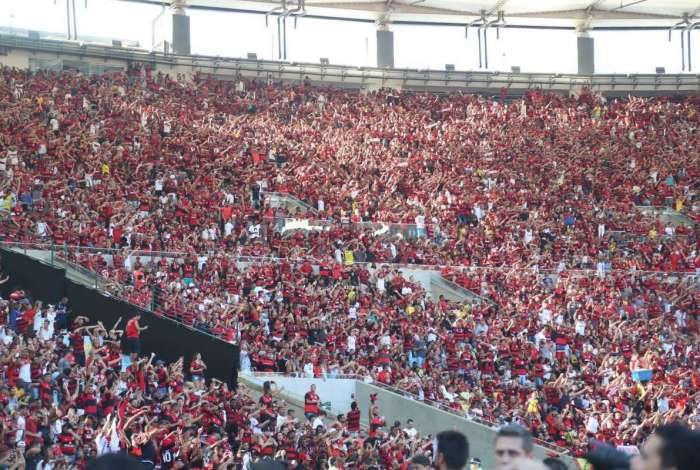 06/05/2018. Partida entre Flamengo x Internacional no Est�dio do Maracan�, v�lida pela 4� Rodada do Campeonato Brasileiro. Foto - Gilvan de Souza / Flamengo