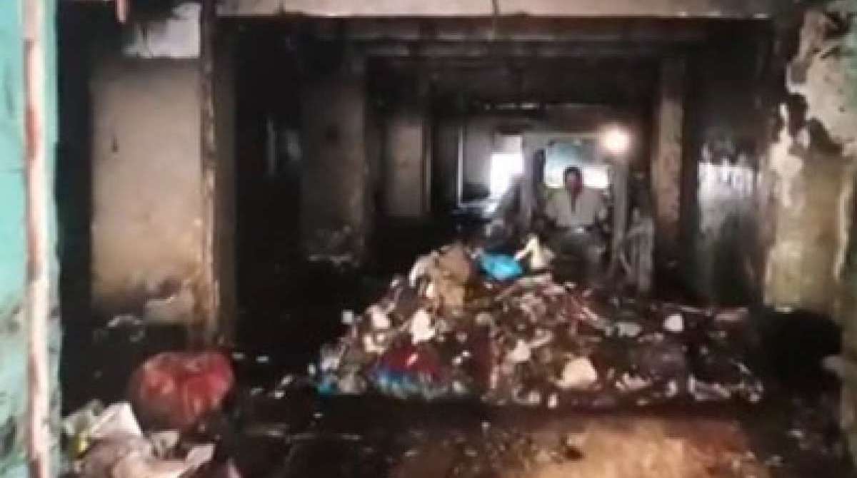 Preparação para implosão de prédio na Mangueira - Reprodução de Vídeo