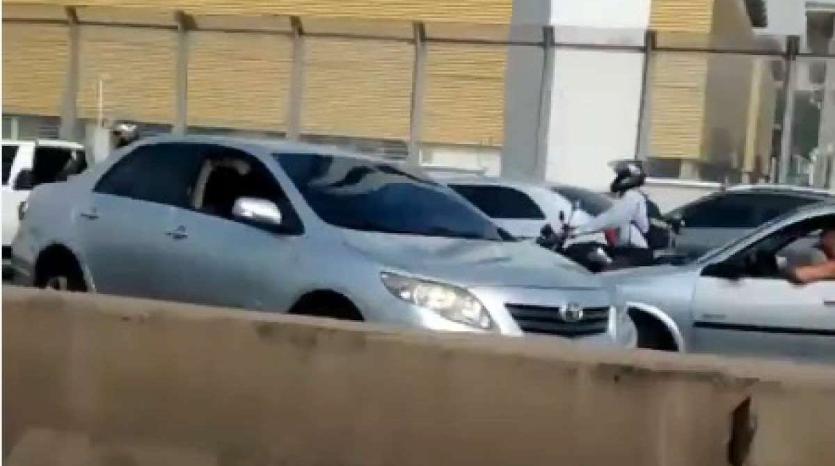 Motoristas voltaram com medo dos disparos