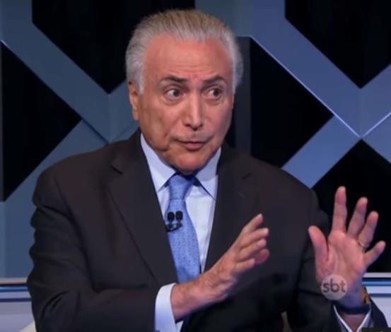 O presidente Michel Temer defendeu em entrevista uma candidatura �nica de centro � Presid�ncia