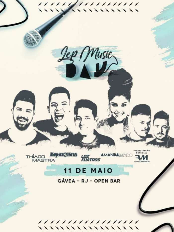 Lep Music Day vai animar a G�vea, na Zona Sul do Rio