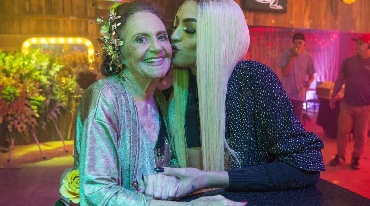 Laura Cardoso e Pabllo Vittar - TV Globo / Divulgação