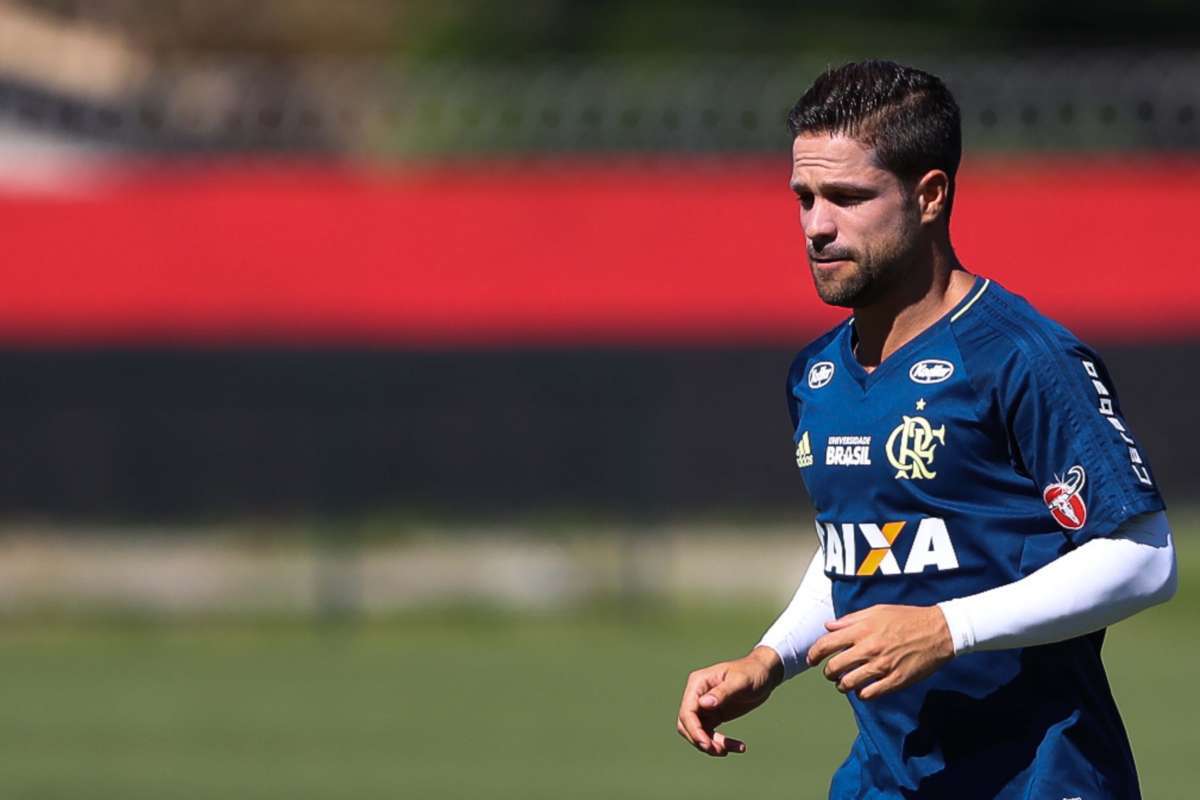Diego está de fora de partida contra o Palmeiras - Gilvan de Souza / Flamengo