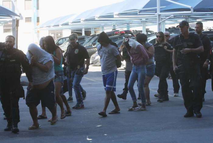 Presos pela PF na operação