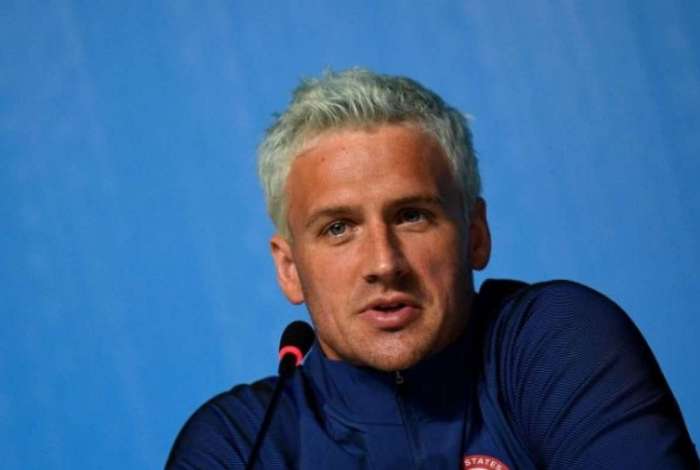 Campe�o ol�mpico, Ryan Lochte, causou pol�mica no Rio