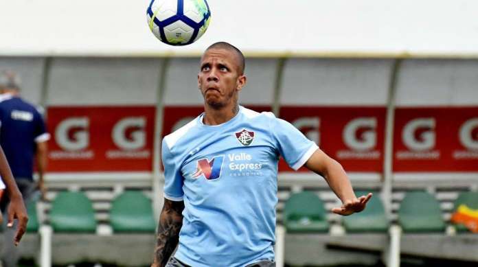 Marcos Junior marcou tr�s gols em jogo-treino contra o Madureira
