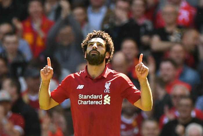 Salah voltou a marcar com a camisa do Liverpool