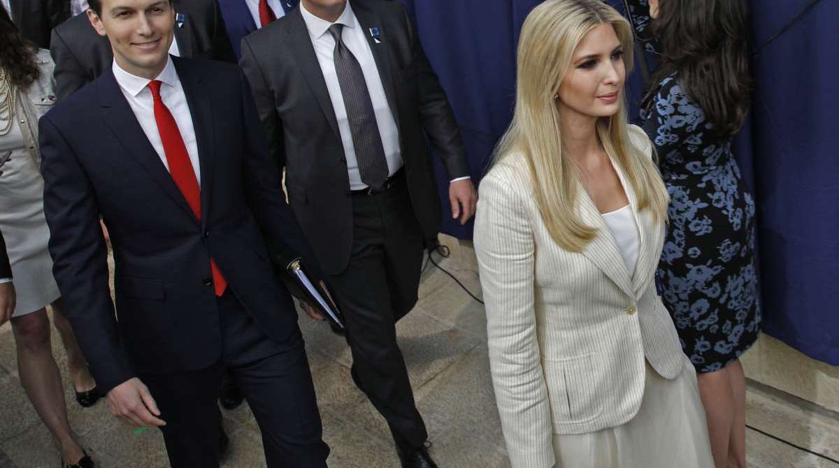 Israeli nationalist settlers wave their national flag as they celebrate the Jerusalem Day at the Old City's Damascus gate in Jerusalem on May 13, 2018.
For Israelis, Sunday is Jerusalem Day, an annual celebration of the "reunification" of the city following the 1967 Six-Day War. / AFP PHOTO / MENAHEM KAHANA