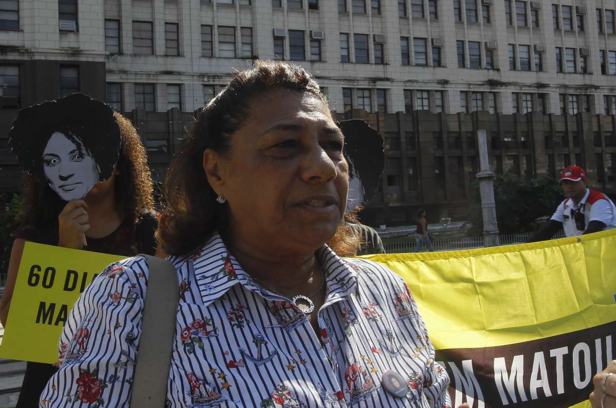 Marinete da Silva, mãe de Marielle Franco, é advogada e se tornou ativista dos Direitos Humanos - Severino Silva