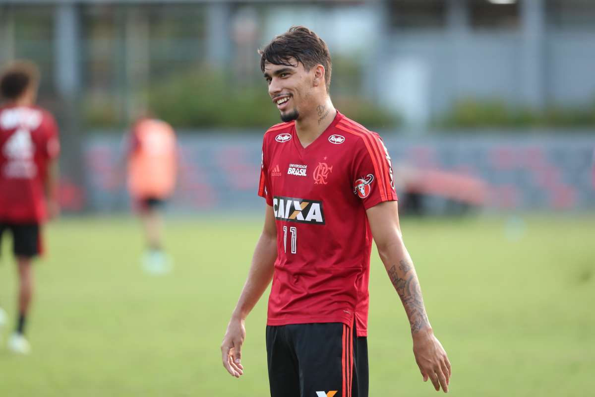 Treino do Flamengo - Lucas Paquet&aacute;