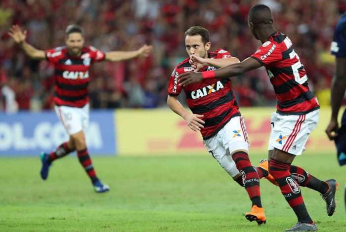 Rio, 16/05/2018. Partida entre Flamengo x Emelec no Estdio do Maracan, vlida pela 5 Rodada da Fase de Grupos da Taa Libertadores. Foto - Gilvan de Souza / Flamengo