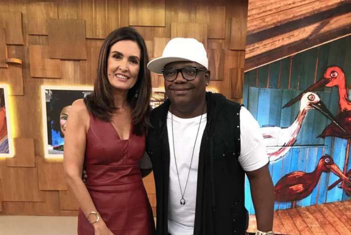 Ftima Bernardes recebe MC Marcinho no 'Encontro'