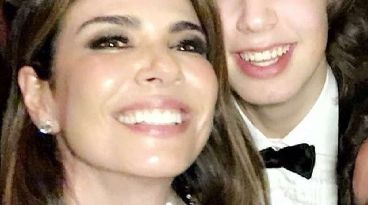 Luciana Gimenez e Lucas Jagger