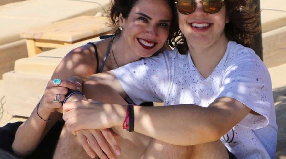 Luciana Gimenez e Lucas Jagger