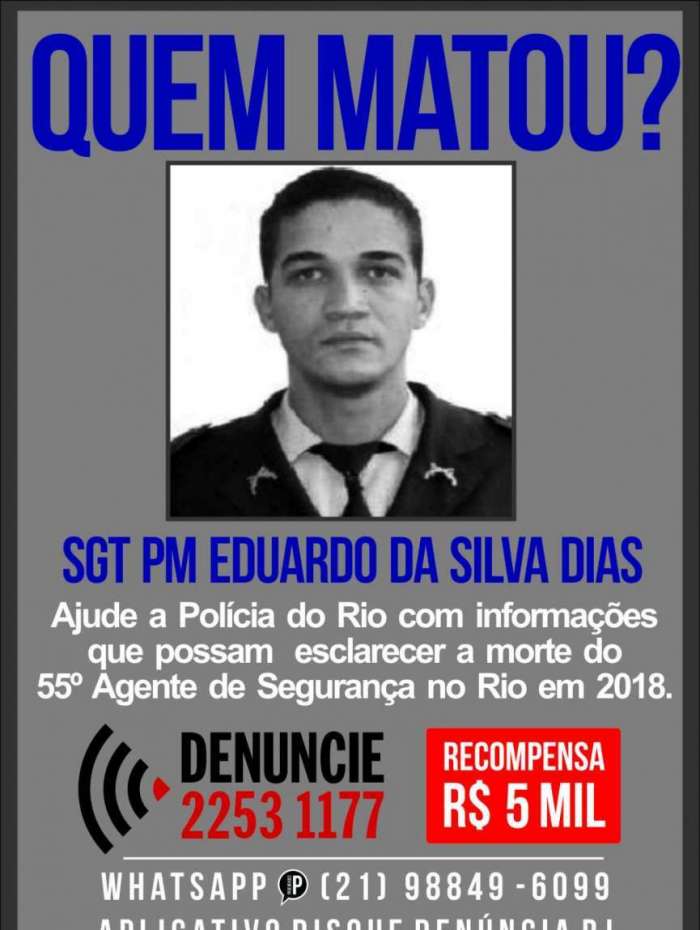 Portal dos Procurados pede informa��es sobre envolvidos na morte de sargento de PM 