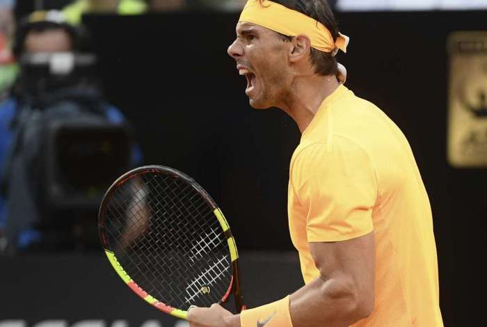 Nadal conquistou t�tulo em Roma