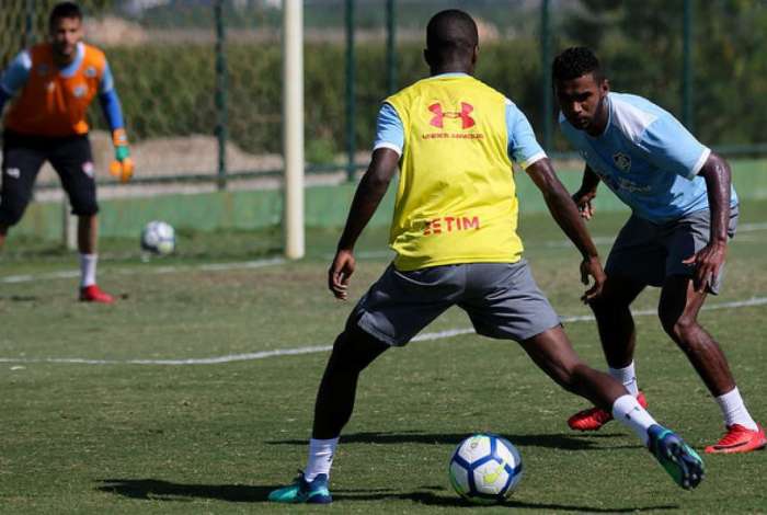 Fluminense voltou aos treinamentos nesta tera-feira