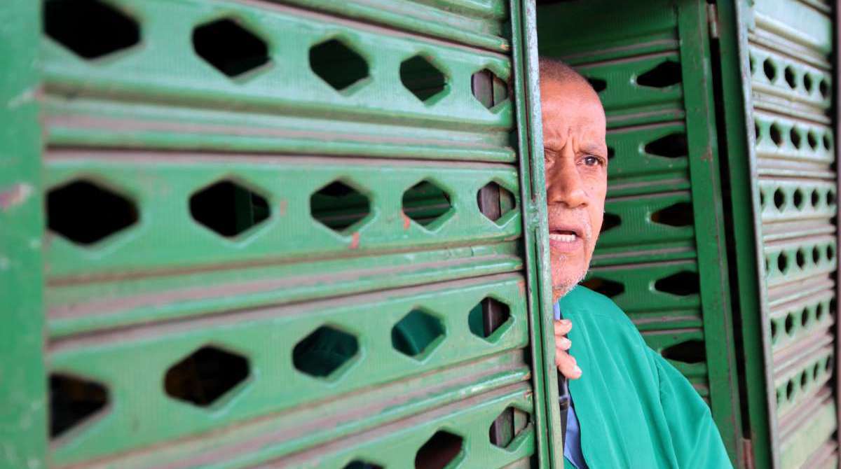 2018-05-23 - CIDADE -  CEASA. Greve dos caminhoneiros afeta a maior central de distribui&ccedil;&atilde;o de alimentos do estado.Na foto: Jos&eacute; Batista.Foto: Fernanda Dias / Ag&ecirc;ncia O Dia.