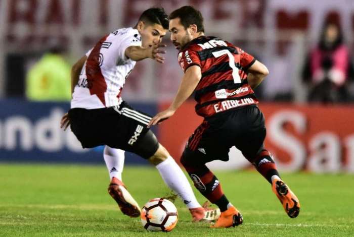 RIVER PLATE X FLAMENGO - 23/05/2018. Fotos: Staff Images/Flamengo