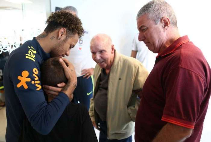 Zagallo e Neymar