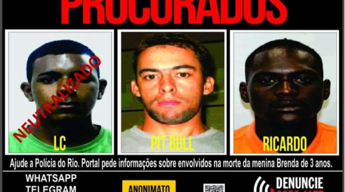 Suspeitos pelo assassinato de Brenda Valentina Alves Oliveira Aleixo