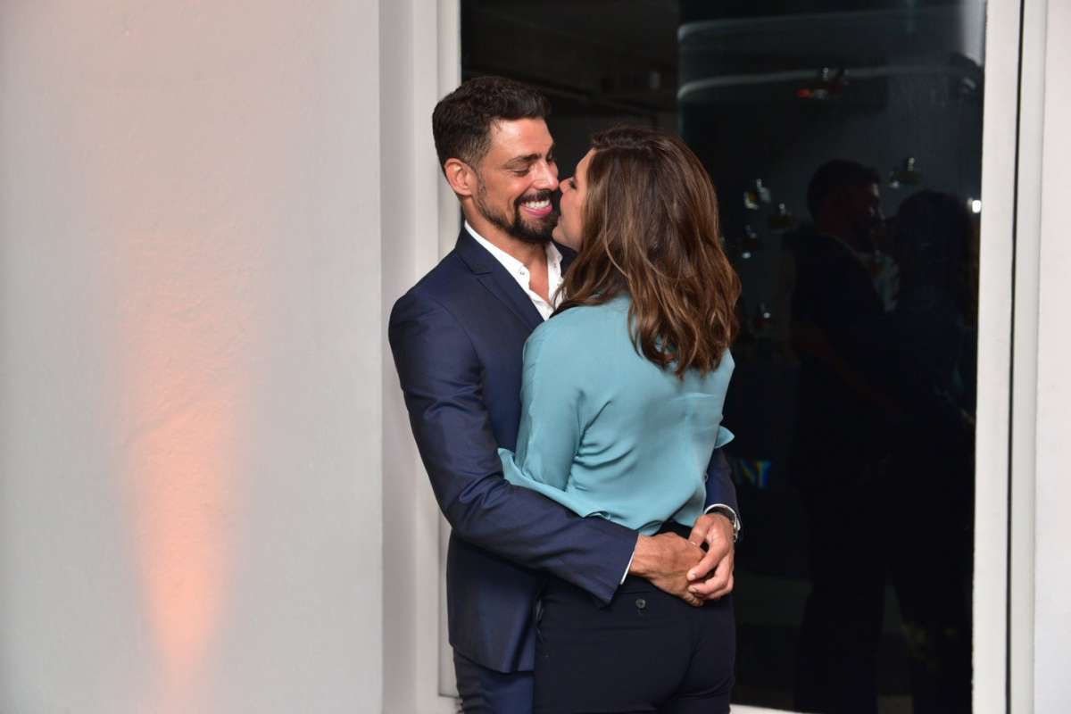 Cauã Reymond e Mariana Goldfarb participam de evento promovido por grife italiana - Ag. News