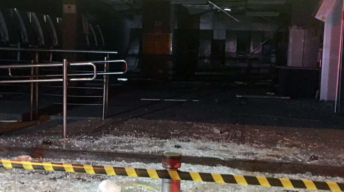 Cápsulas de tiros disparados