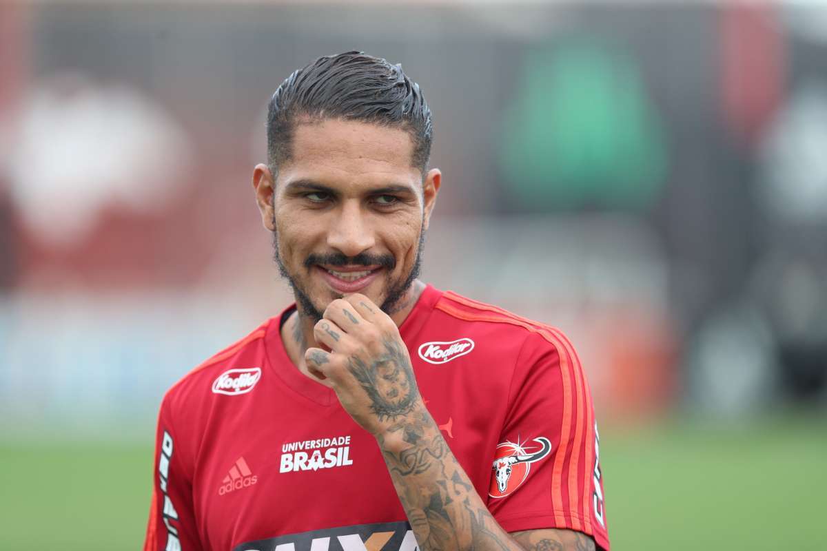 Guerrero, treino do Flamengo - FOTOS DE Gilvan de Souza/Flamengo