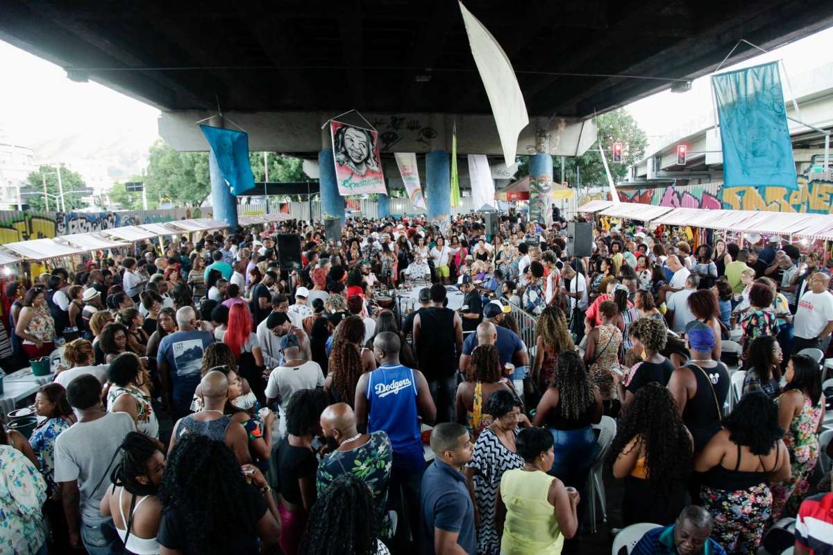 Viaduto Negrão de Lima, em Madureira - Divulgação
