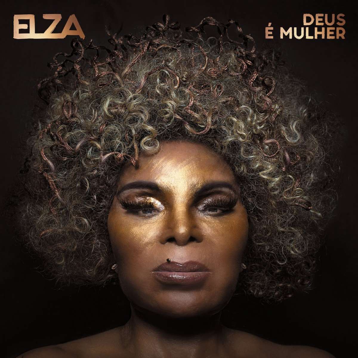 Elza Soares, capa do álbum 'Deus É Mulher' 