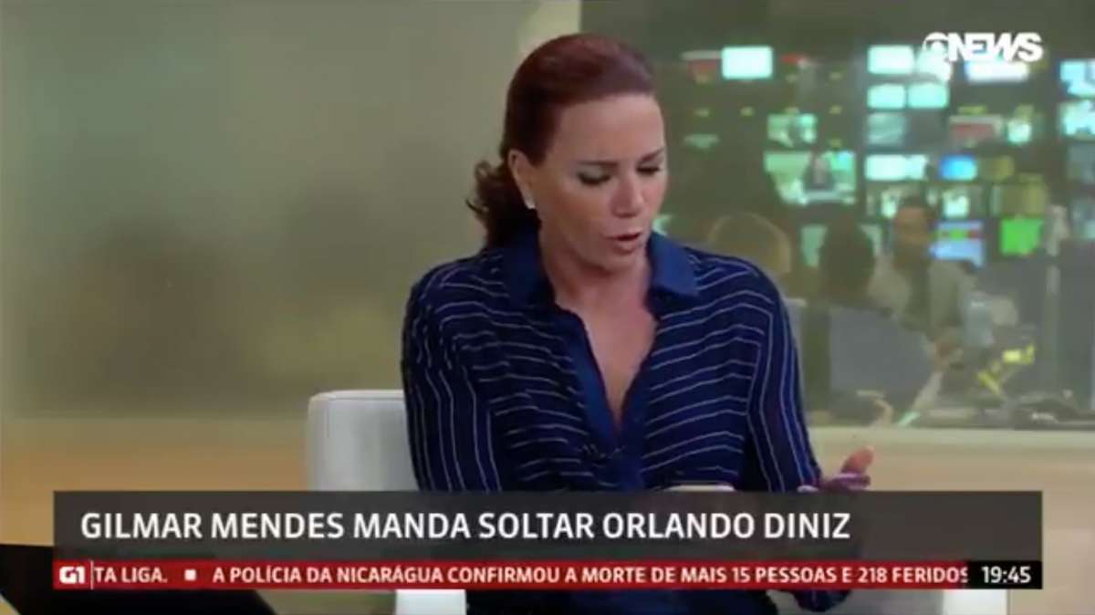 Leilane Neubarth - Reprodução vídeo / Globo News