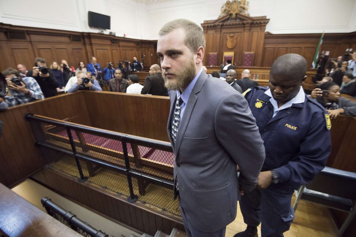 Henri Van Breda pegou perpétua - AFP photo/ Rodger Bosch