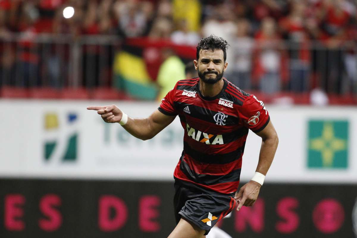 Dourado fez um dos gols da vit&oacute;ria do Flamengo - Staff Images / Flamengo