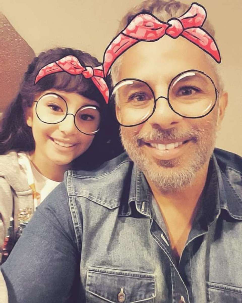 Luka Ribeiro e a filha, Valentina