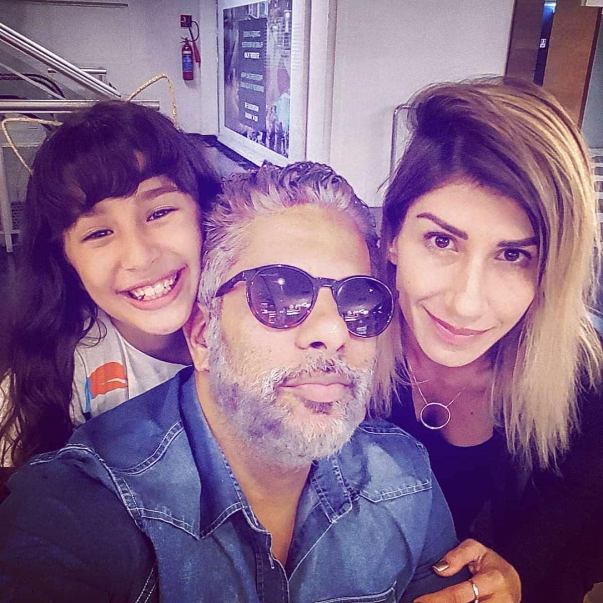 Luka Ribeiro e a filha, Valentina