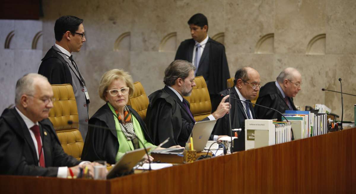 Ministros no plenário do STF - Rosinei Coutinho / STF (