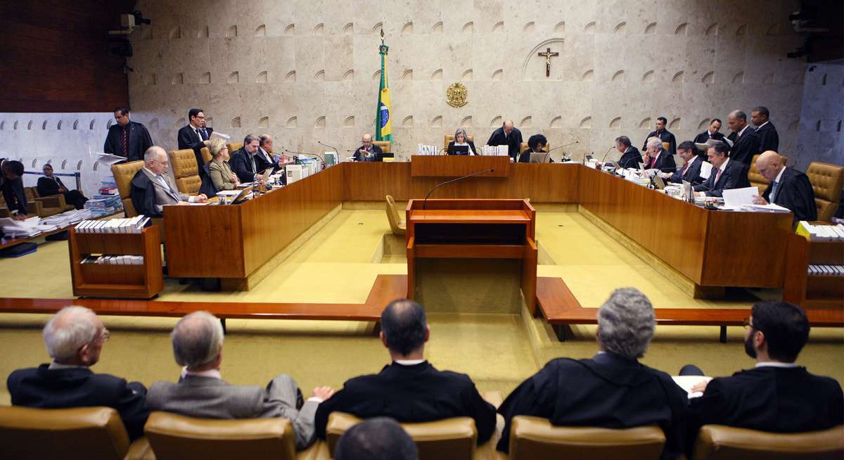 Plenário do STF em votação