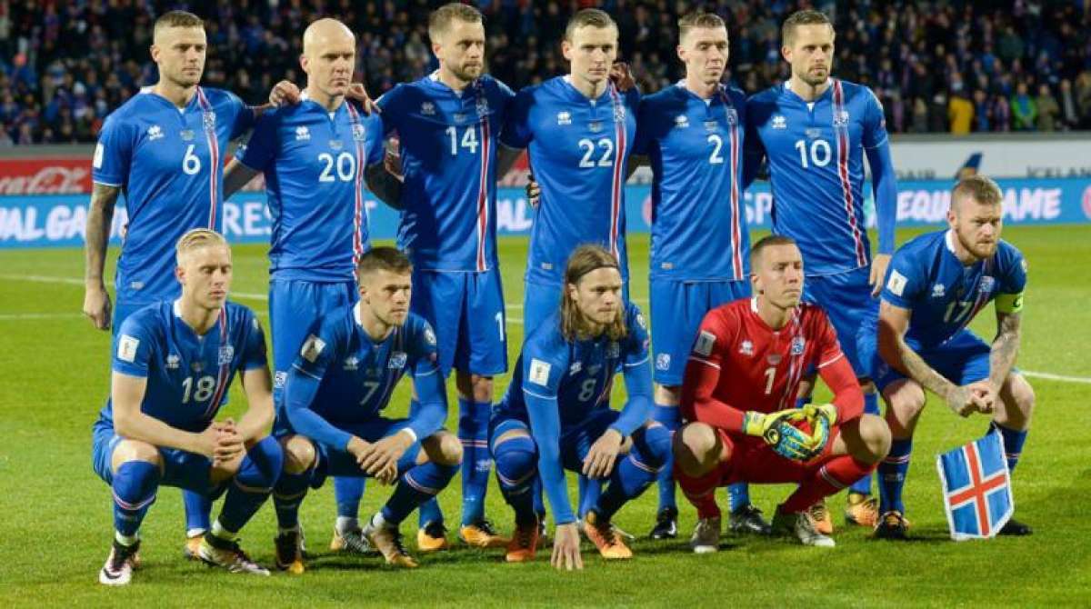 Islândia quer ser a zebra da Copa - AFP